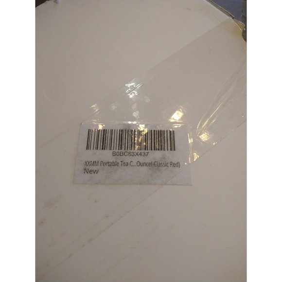 Gorgeous Red Ceramic Tea Cup with Infuser Travel Kit Mother's Day Gift Tea Lover - Picture 8 of 10